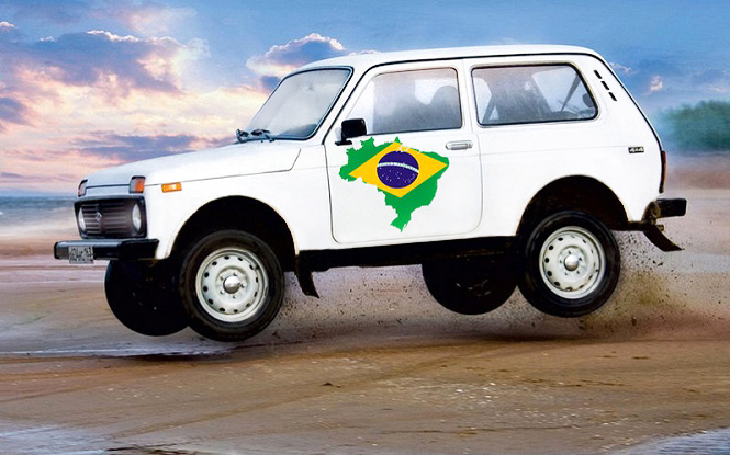 LADA 4х4 | возвращение в Бразилию