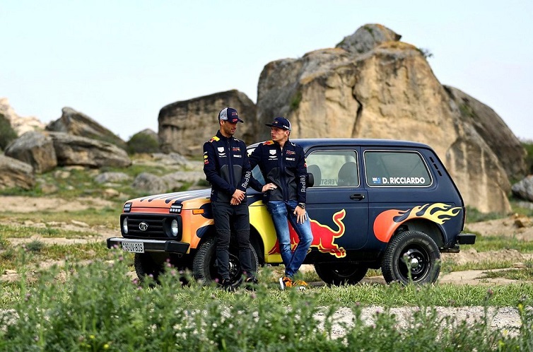 LADA 4Х4 покорила пилотов Формулы-1