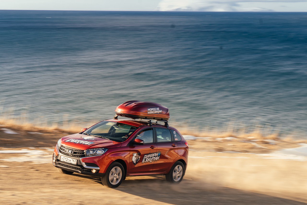 Экспедиция LADA на берегах Охотского моря