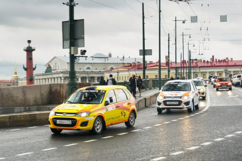 LADA Rally Cup I финал в Санкт-Петербурге